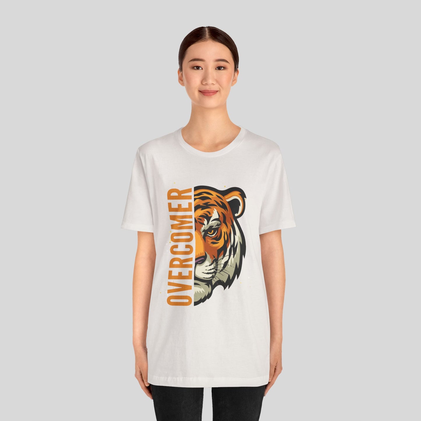 Overcomer Tiger Jersey Short Sleeve Tee