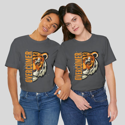 Overcomer Tiger Jersey Short Sleeve Tee