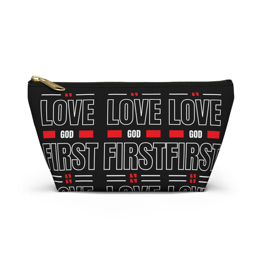 Faithful Love God First Pouch with T-Bottom