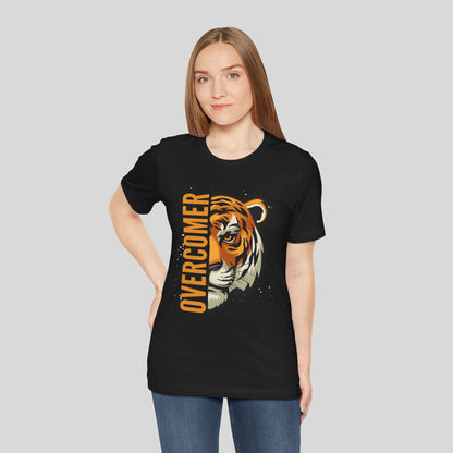 Overcomer Tiger Jersey Short Sleeve Tee