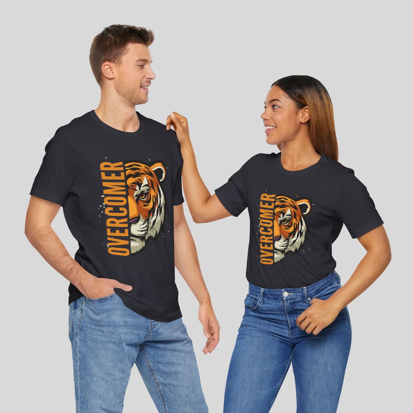 Overcomer Tiger Jersey Short Sleeve Tee