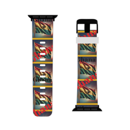 Ghana Pride Apple Watch Band Design