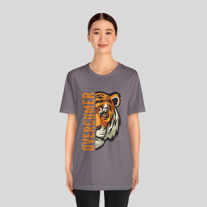 Overcomer Tiger Jersey Short Sleeve Tee