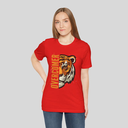 Overcomer Tiger Jersey Short Sleeve Tee