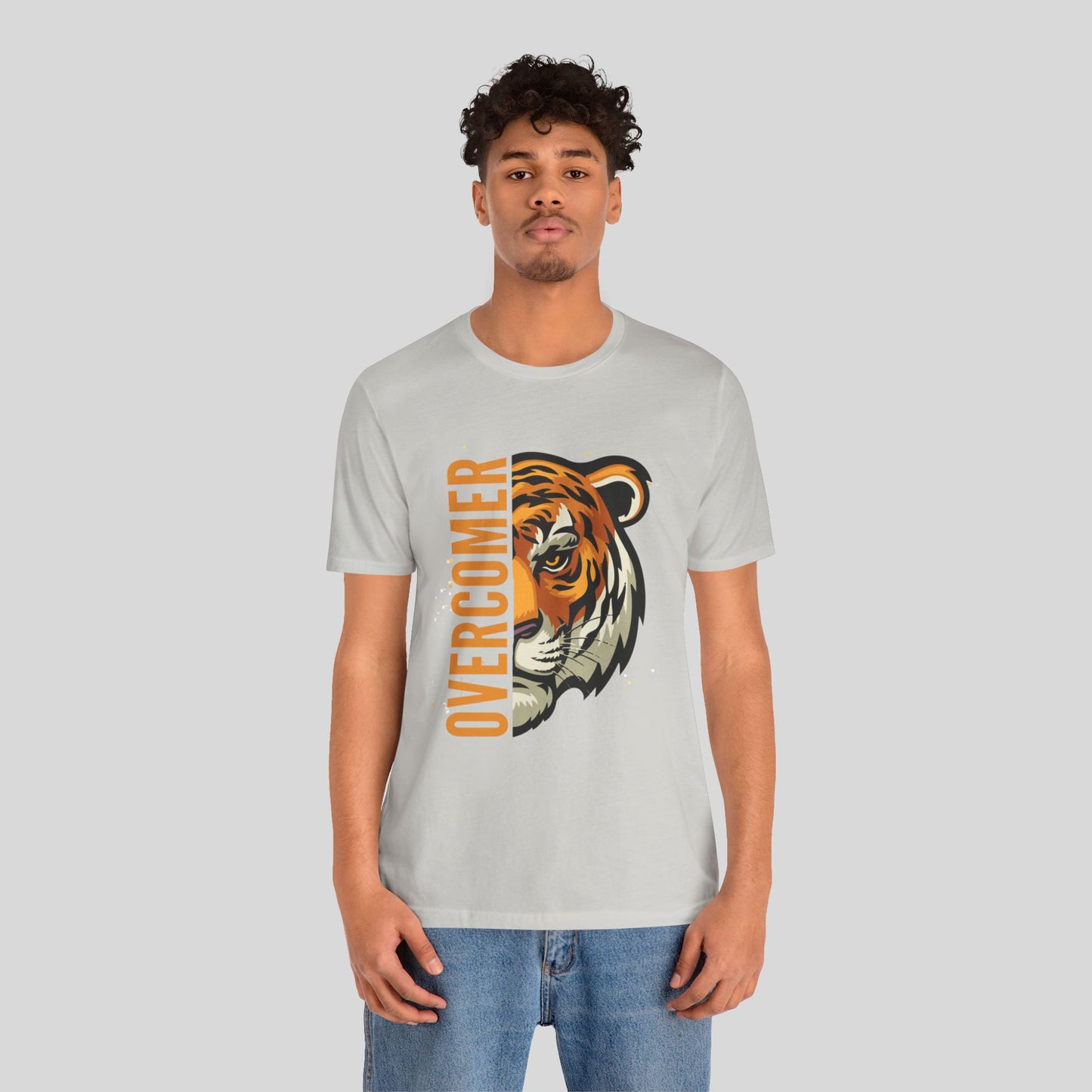 Overcomer Tiger Jersey Short Sleeve Tee