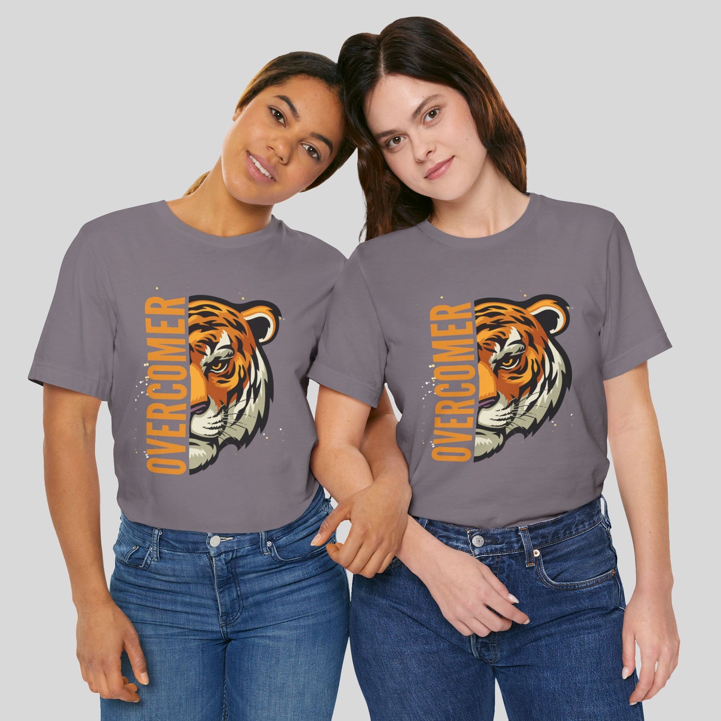 Overcomer Tiger Jersey Short Sleeve Tee