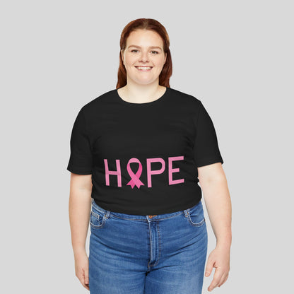 Hope Ribbon Unisex Jersey Short Sleeve Tee