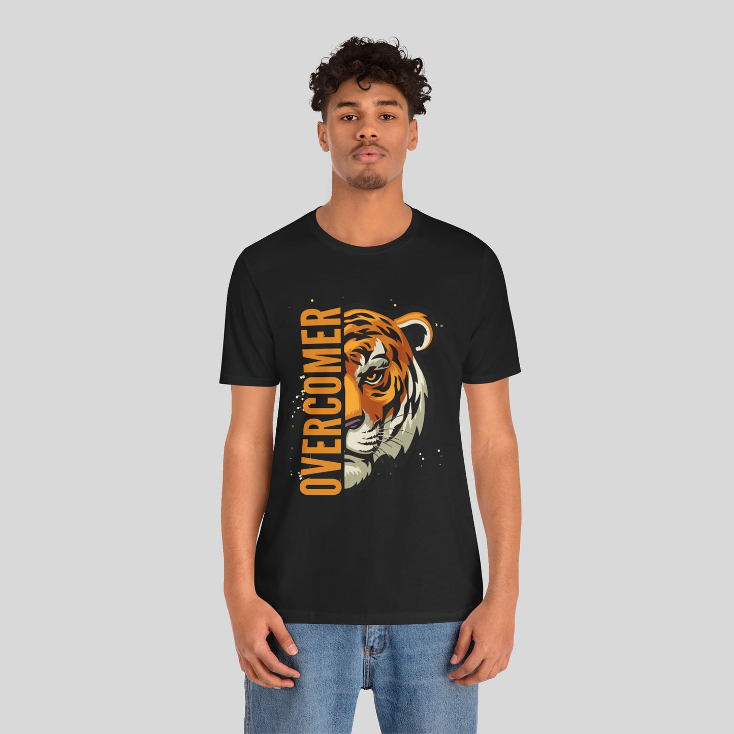 Overcomer Tiger Jersey Short Sleeve Tee