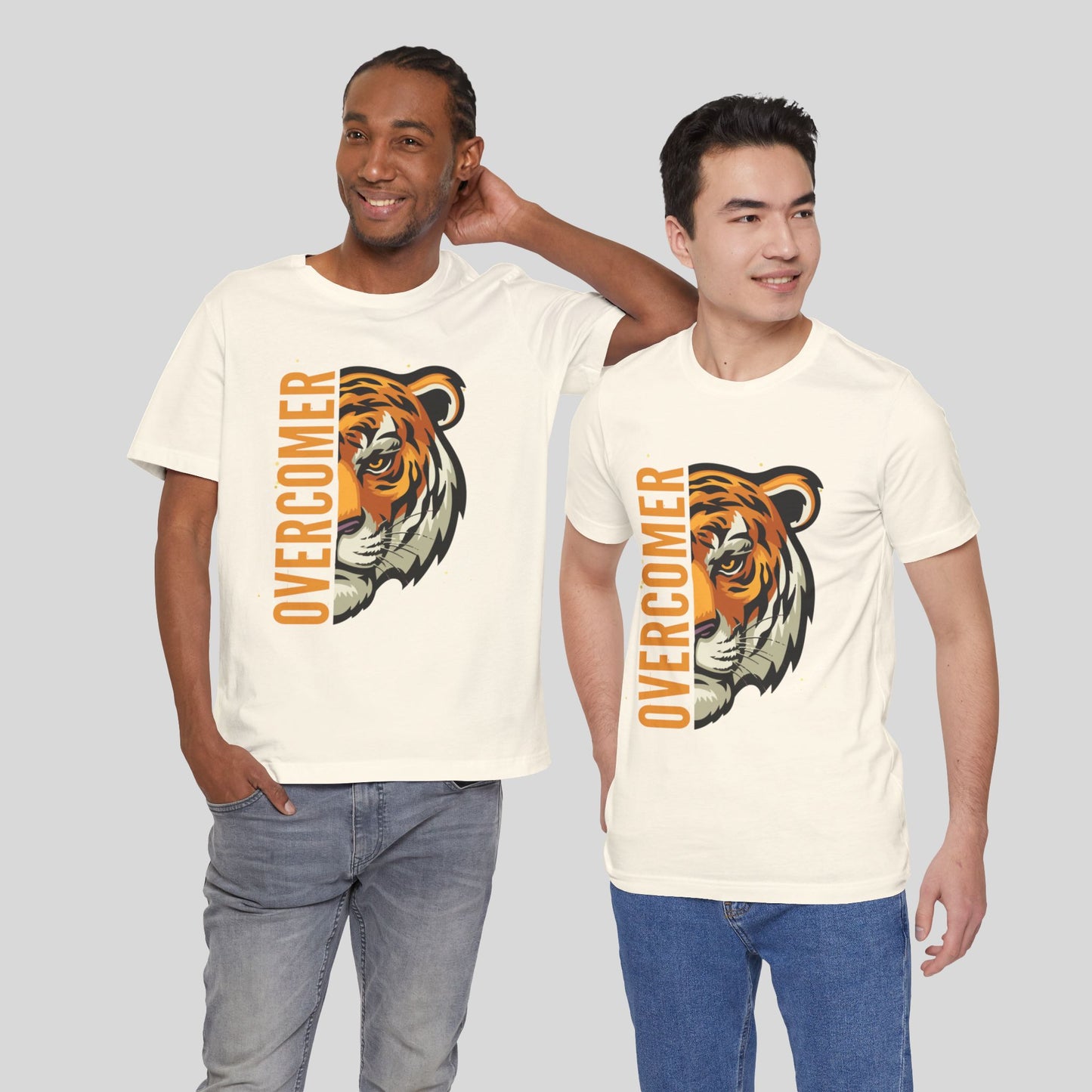 Overcomer Tiger Jersey Short Sleeve Tee