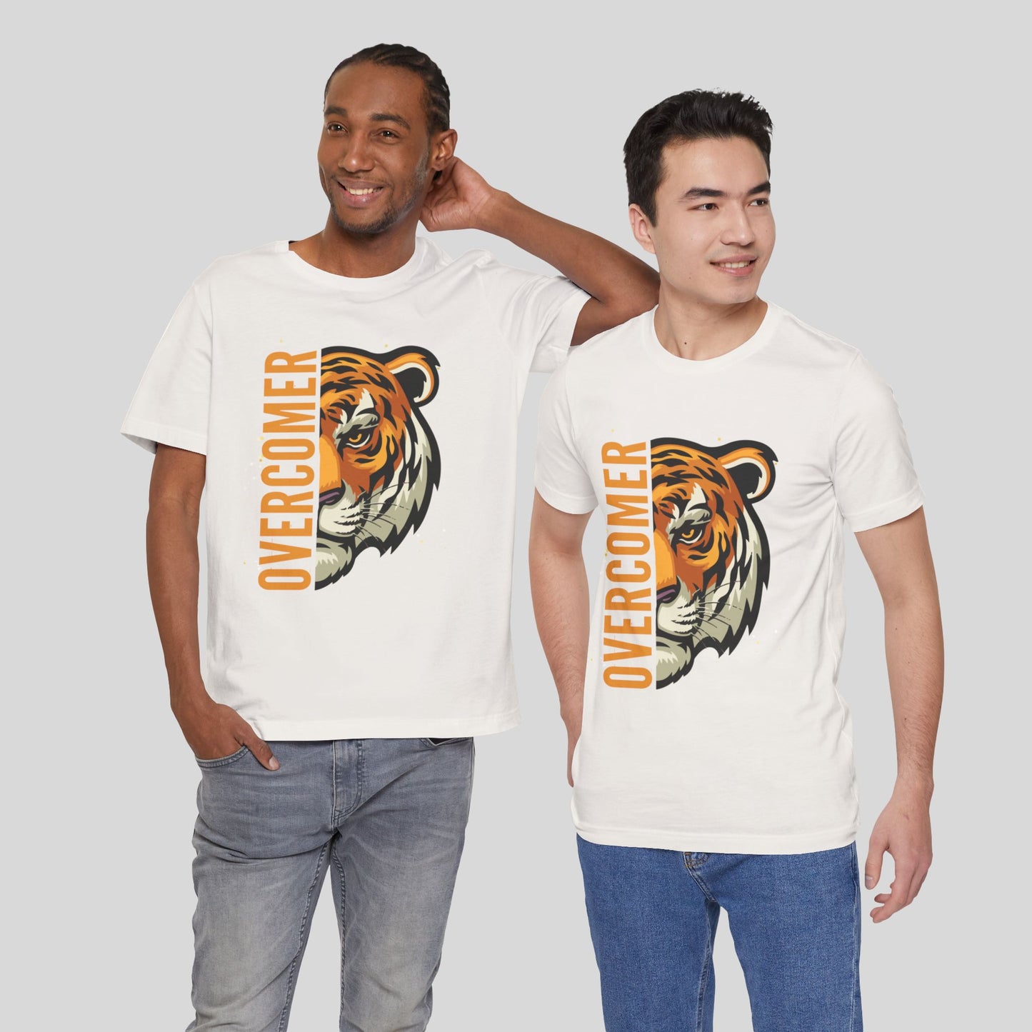 Overcomer Tiger Jersey Short Sleeve Tee