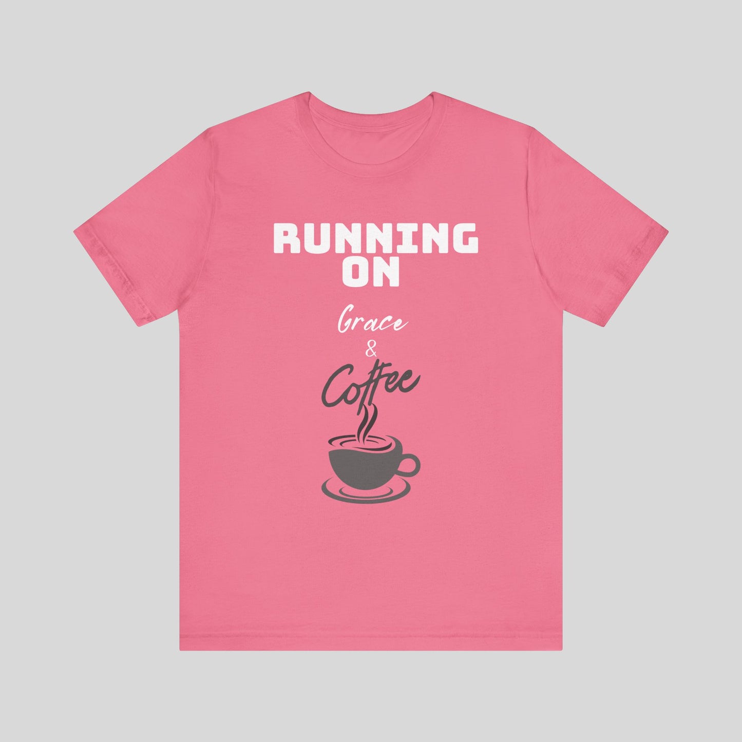 Running on Grace & Coffee Jersey Short Sleeve Tee