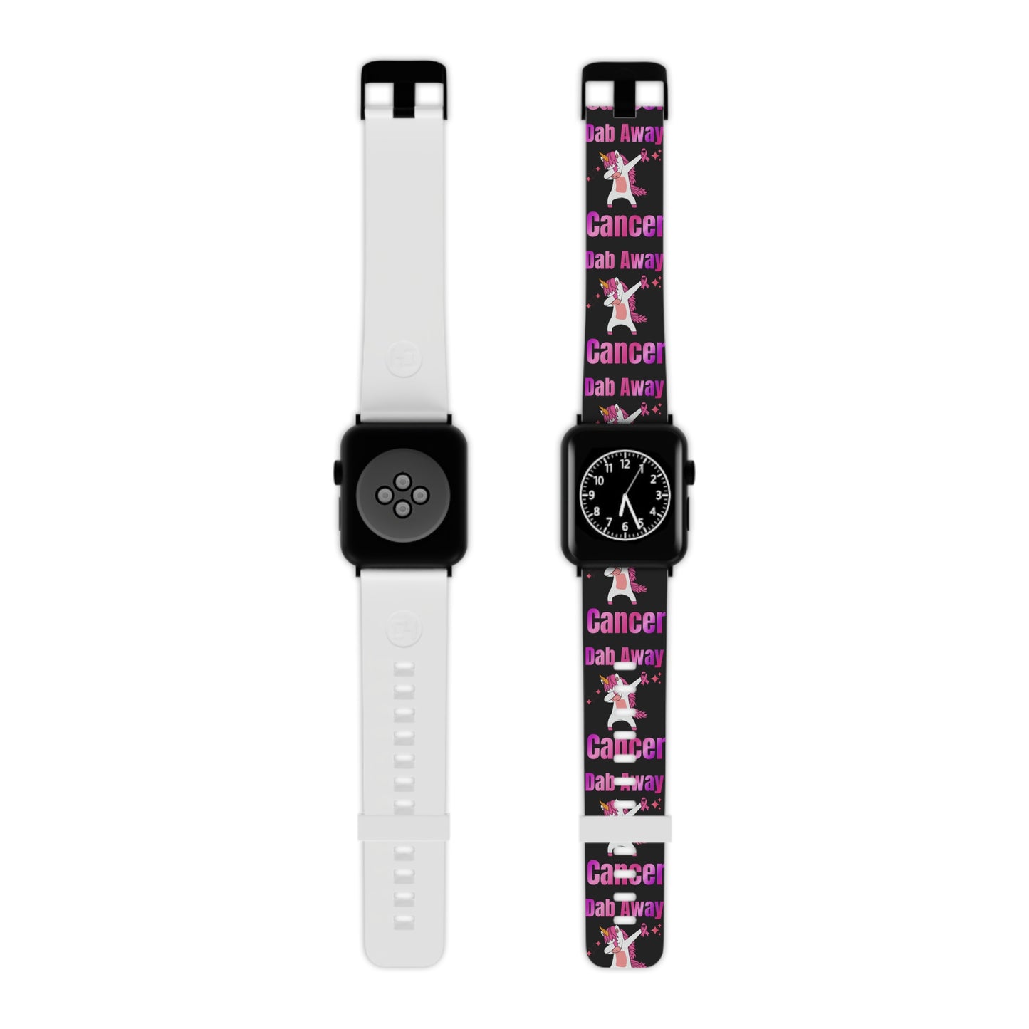 Dab Away Breast Cancer Awareness Apple Watch Band