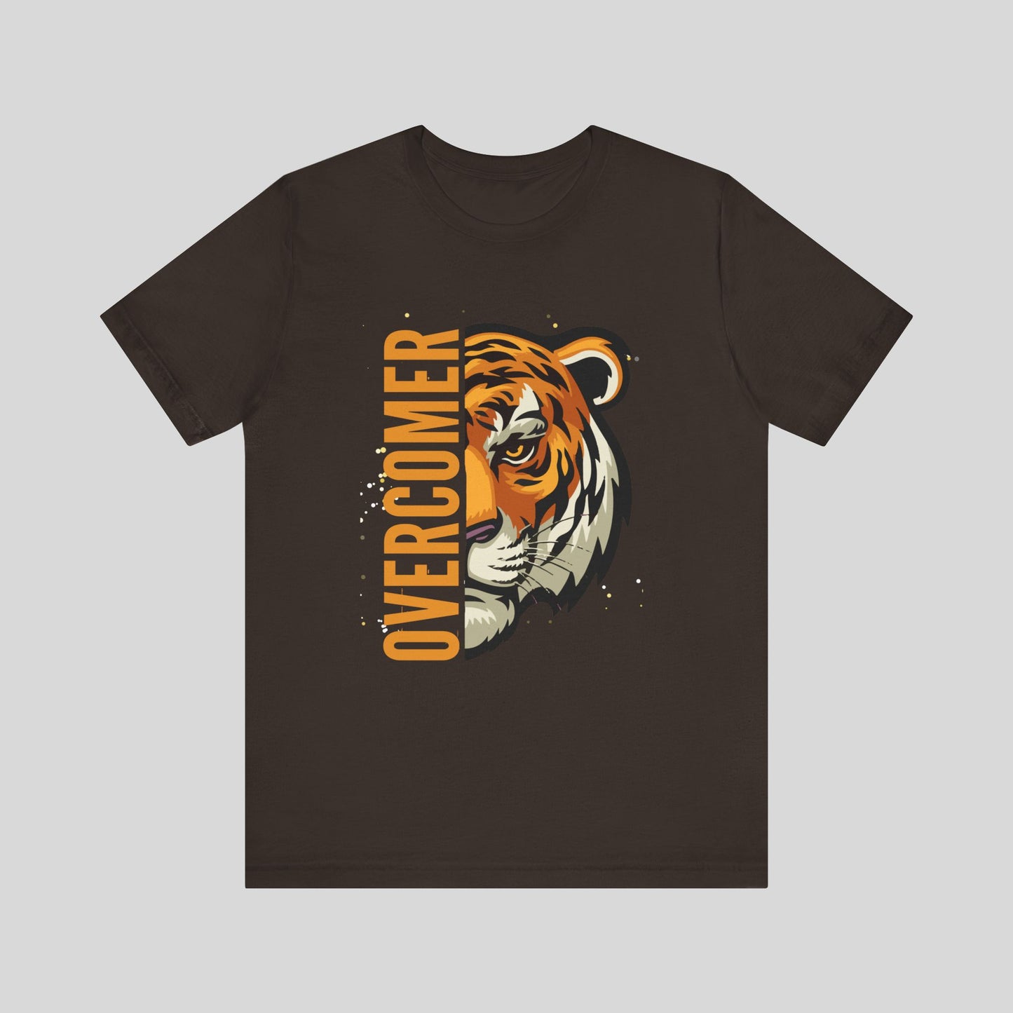 Overcomer Tiger Jersey Short Sleeve Tee