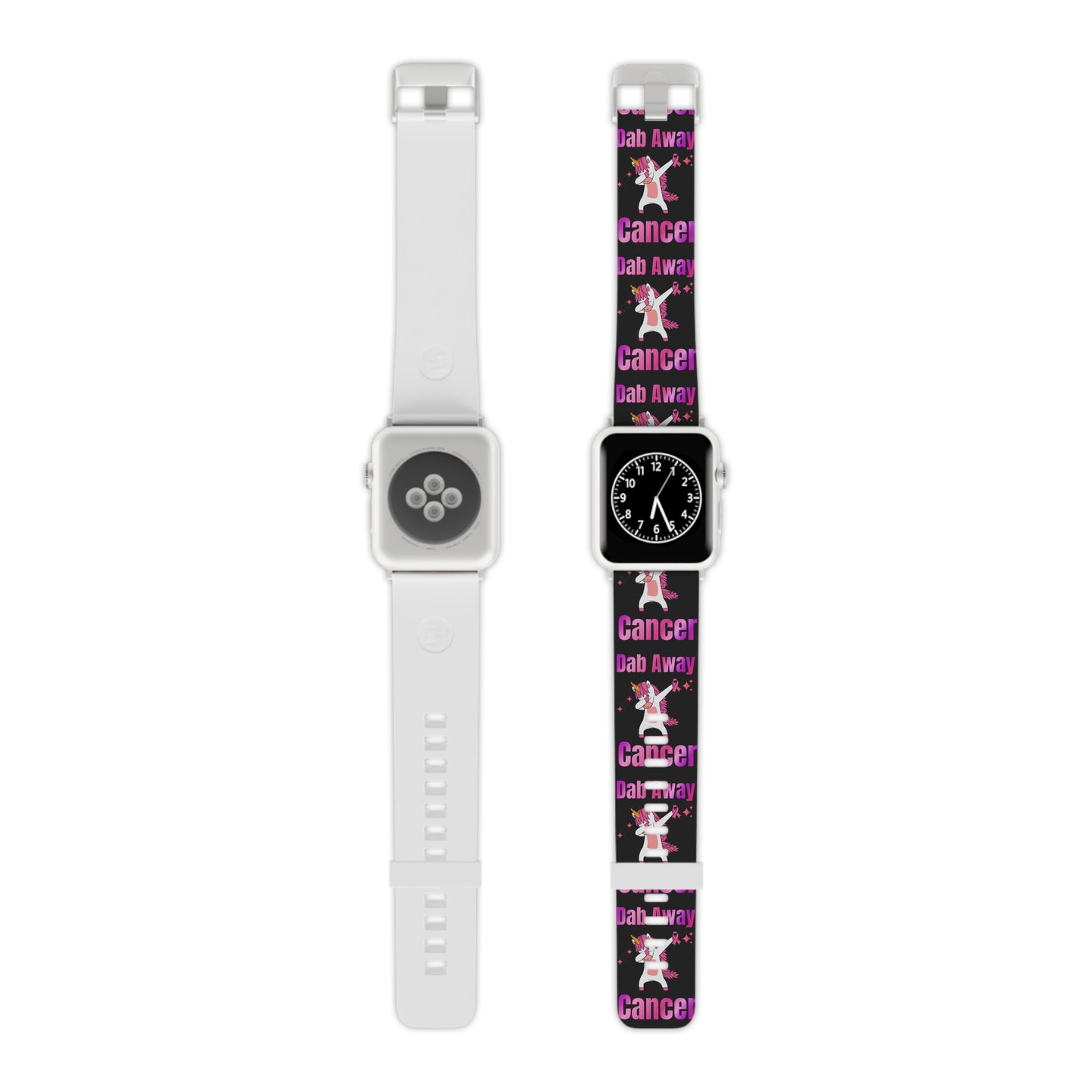 Dab Away Breast Cancer Awareness Apple Watch Band