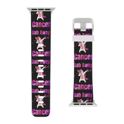 Dab Away Breast Cancer Awareness Apple Watch Band