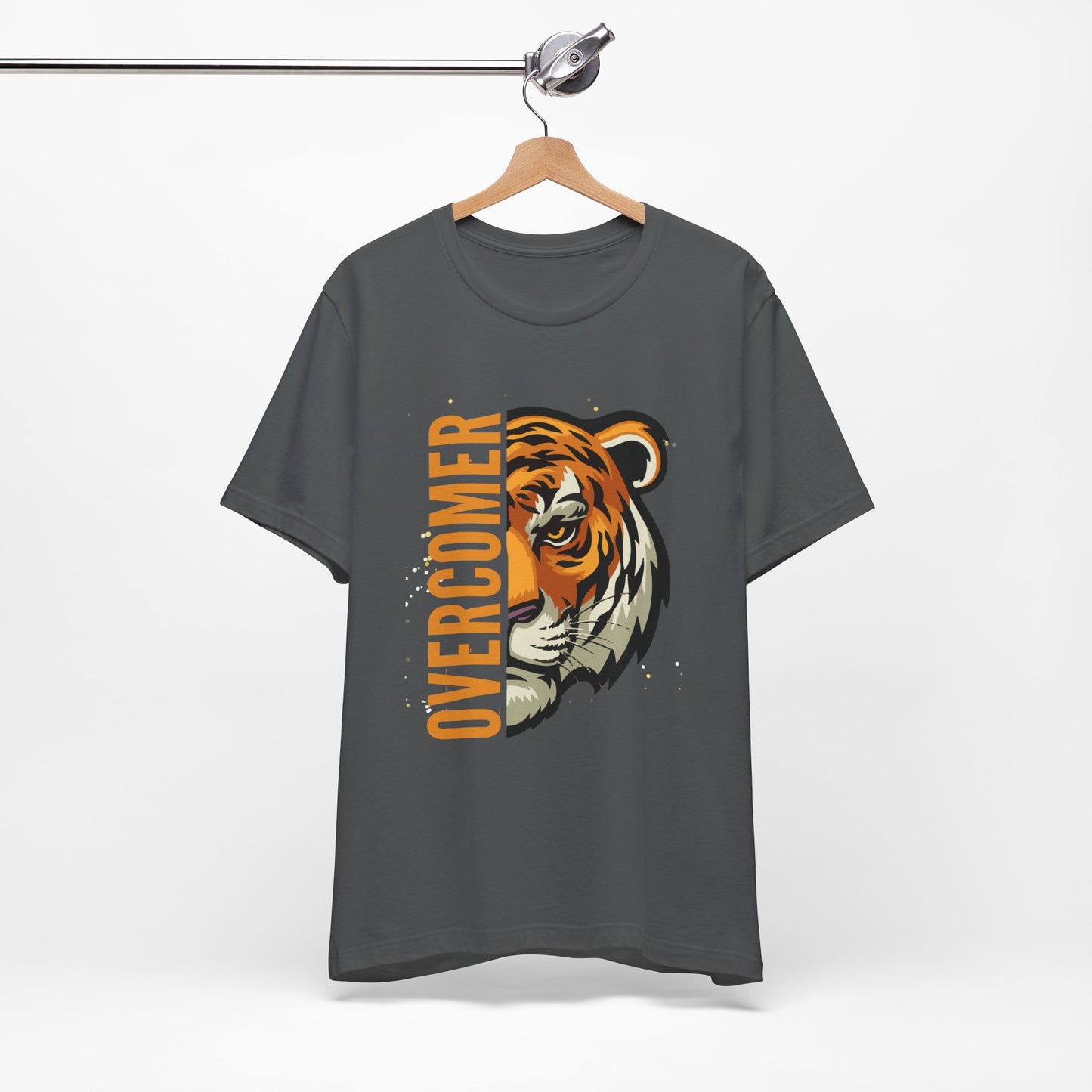 Overcomer Tiger Jersey Short Sleeve Tee