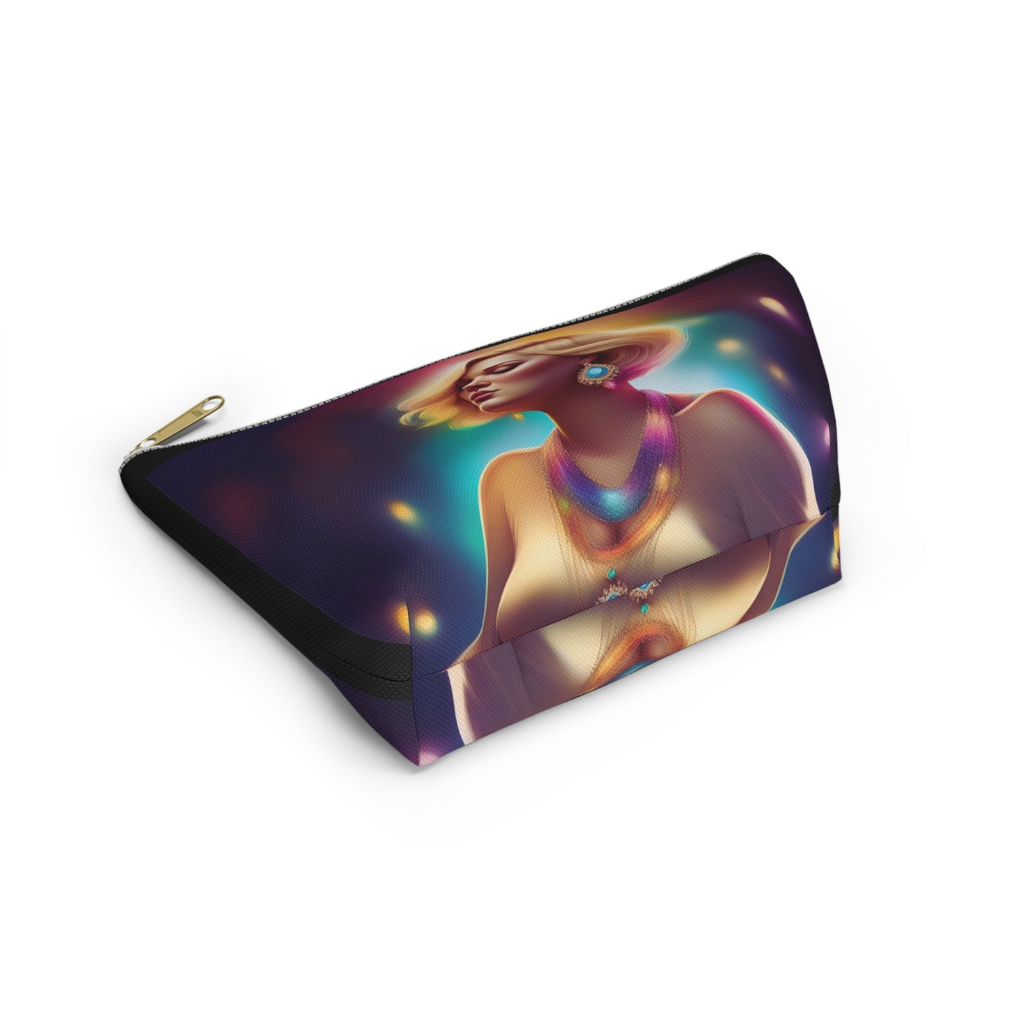 Radiant Glamour Pouch with T-Bottom