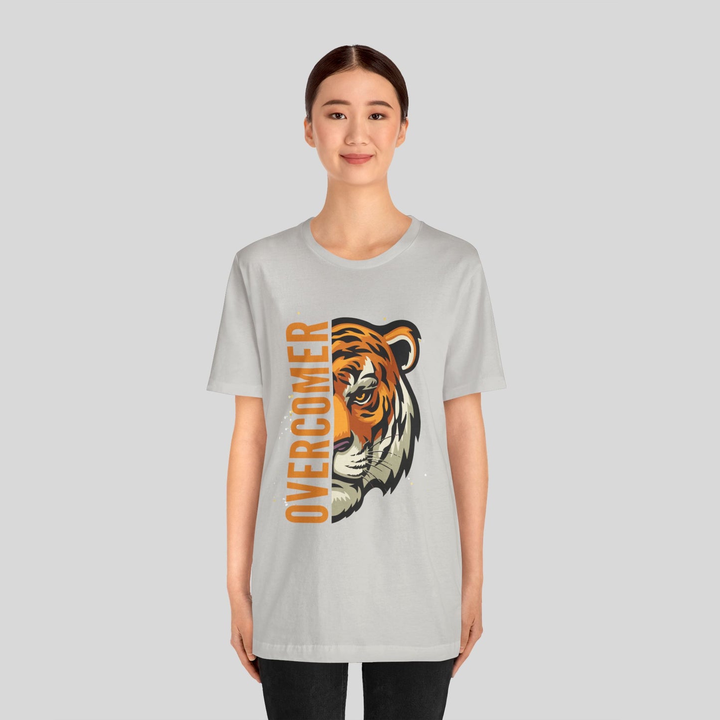 Overcomer Tiger Jersey Short Sleeve Tee