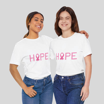 Hope Ribbon Unisex Jersey Short Sleeve Tee