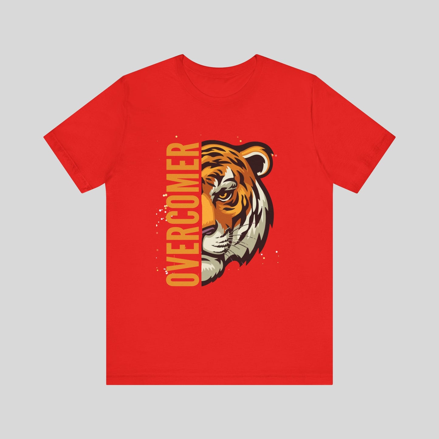 Overcomer Tiger Jersey Short Sleeve Tee