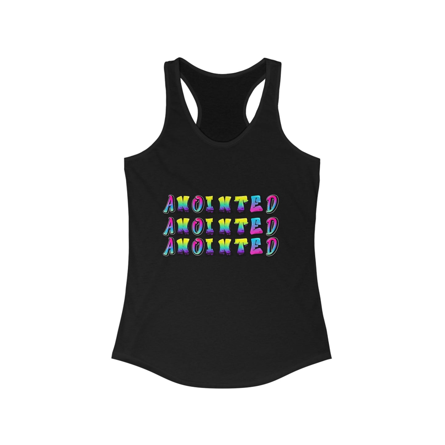 Anointed Graffiti Women's Racerback Tank