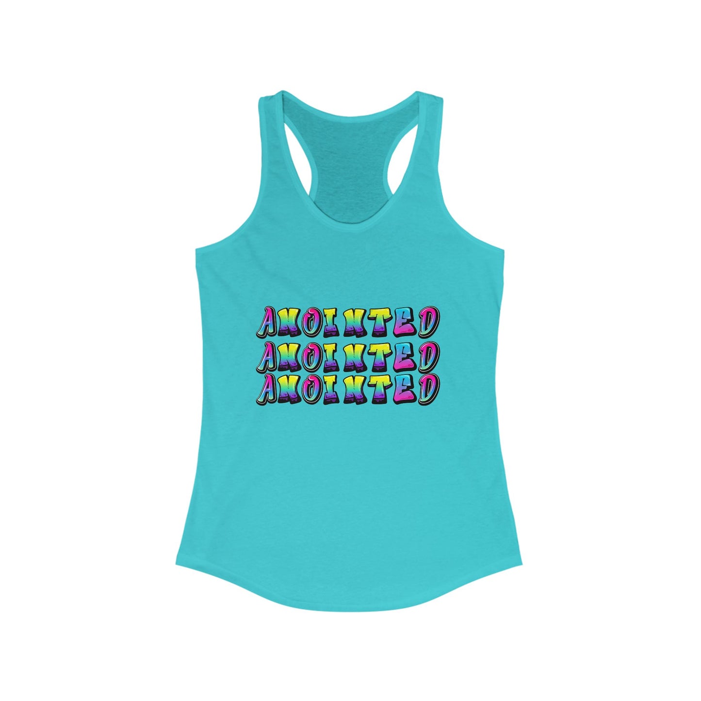 Anointed Graffiti Women's Racerback Tank