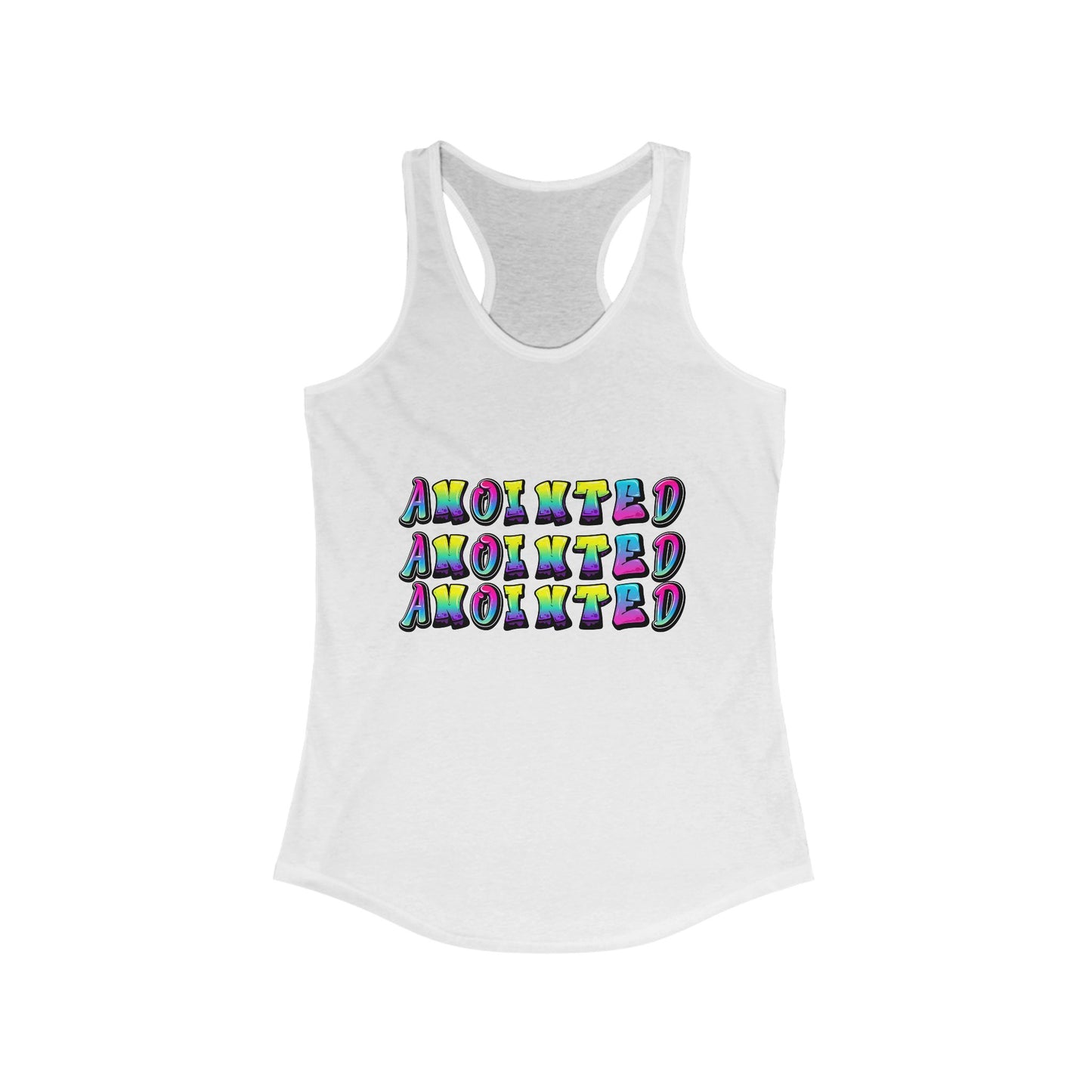 Anointed Graffiti Women's Racerback Tank