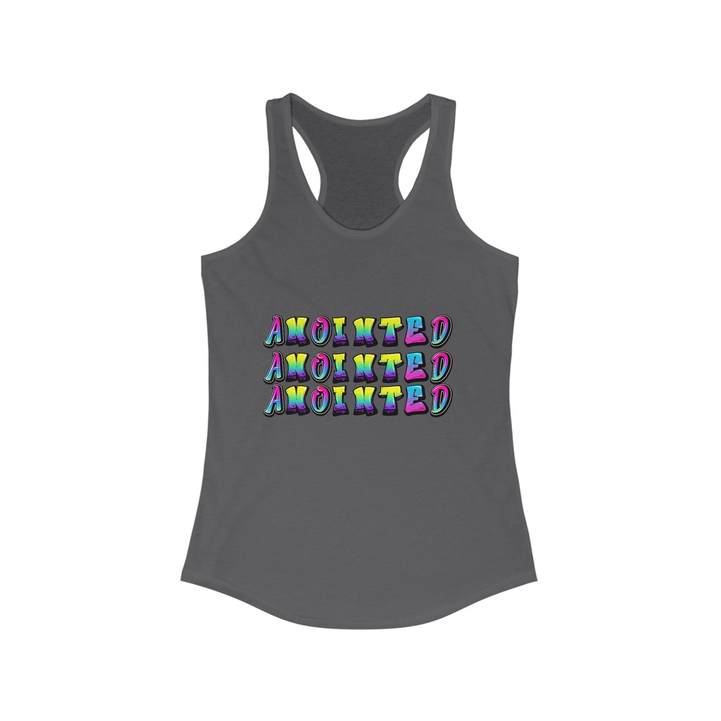 Anointed Graffiti Women's Racerback Tank