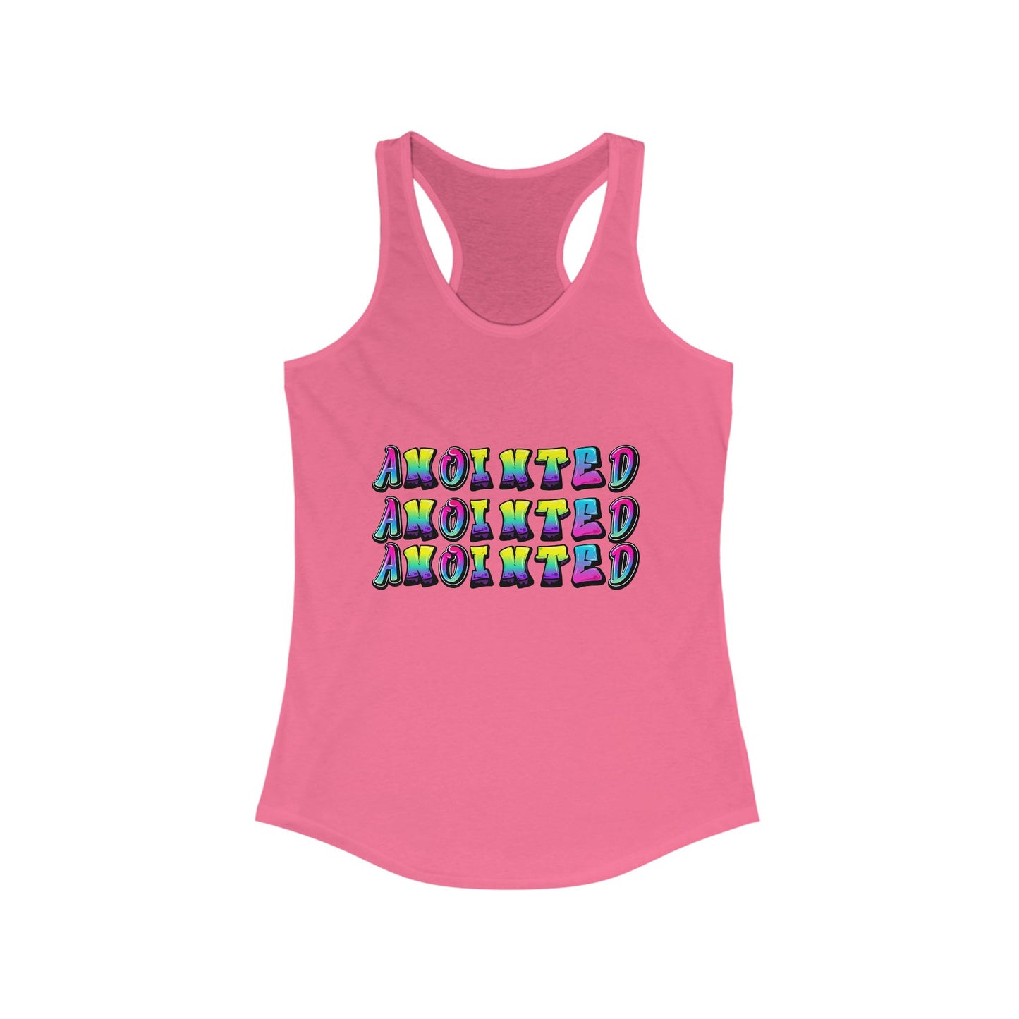 Anointed Graffiti Women's Racerback Tank