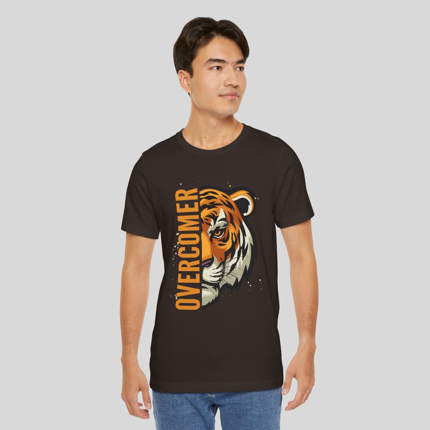 Overcomer Tiger Jersey Short Sleeve Tee