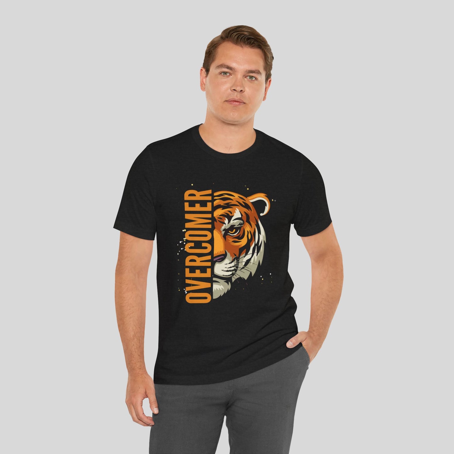 Overcomer Tiger Jersey Short Sleeve Tee