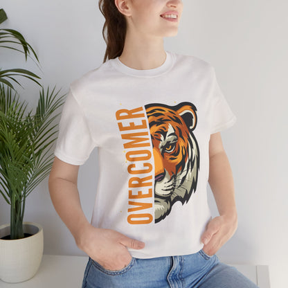 Overcomer Tiger Jersey Short Sleeve Tee