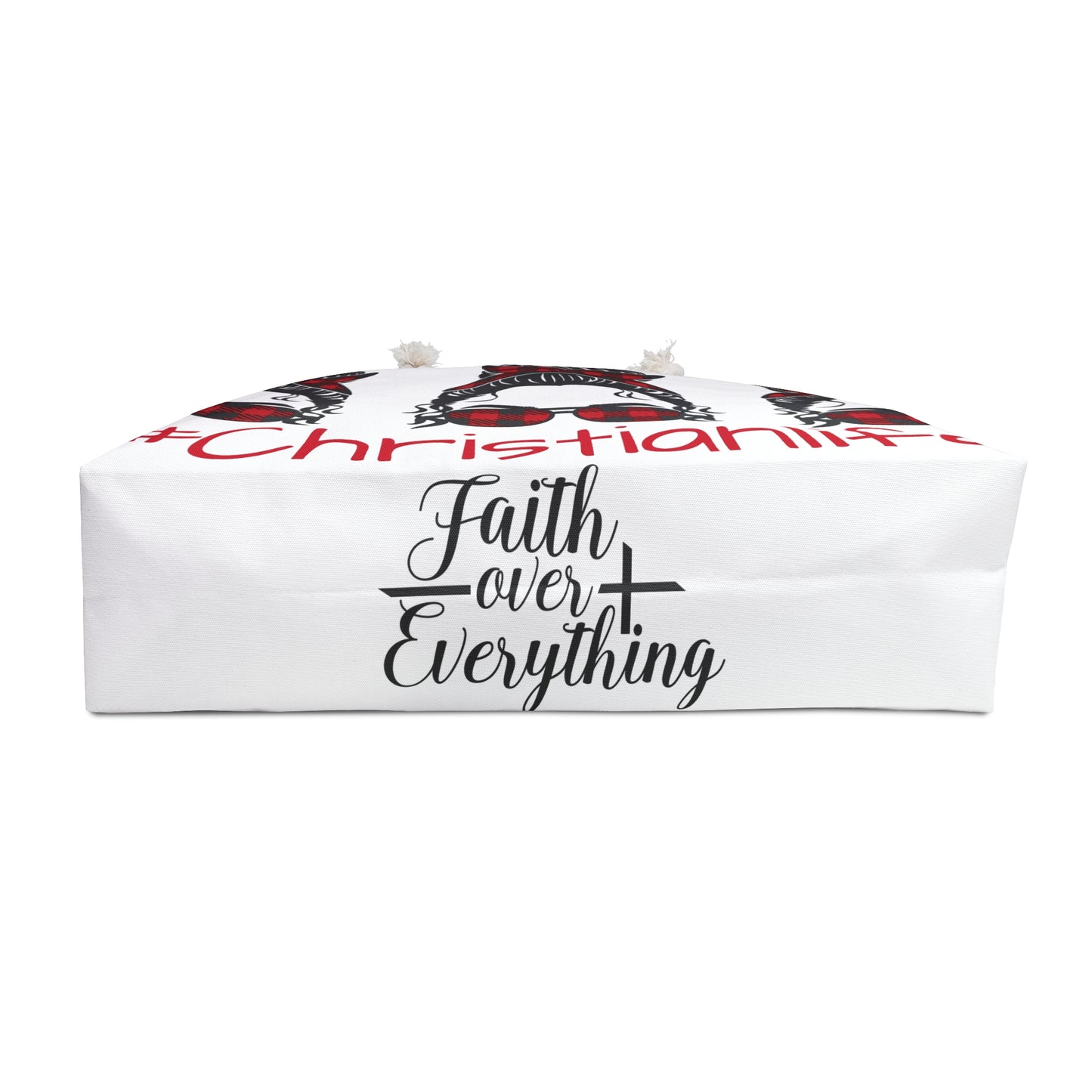 #Christianlife Over Everything Weekender Tote Bag