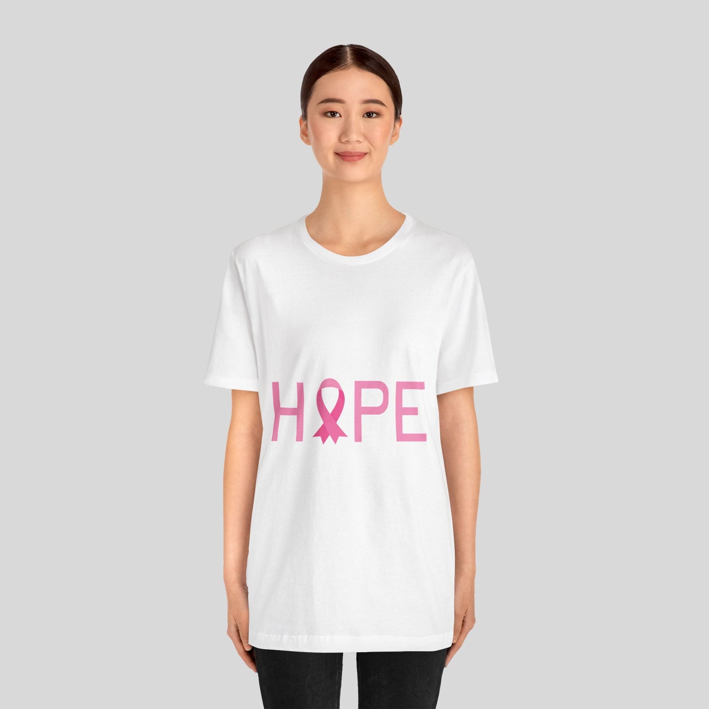 Hope Ribbon Unisex Jersey Short Sleeve Tee