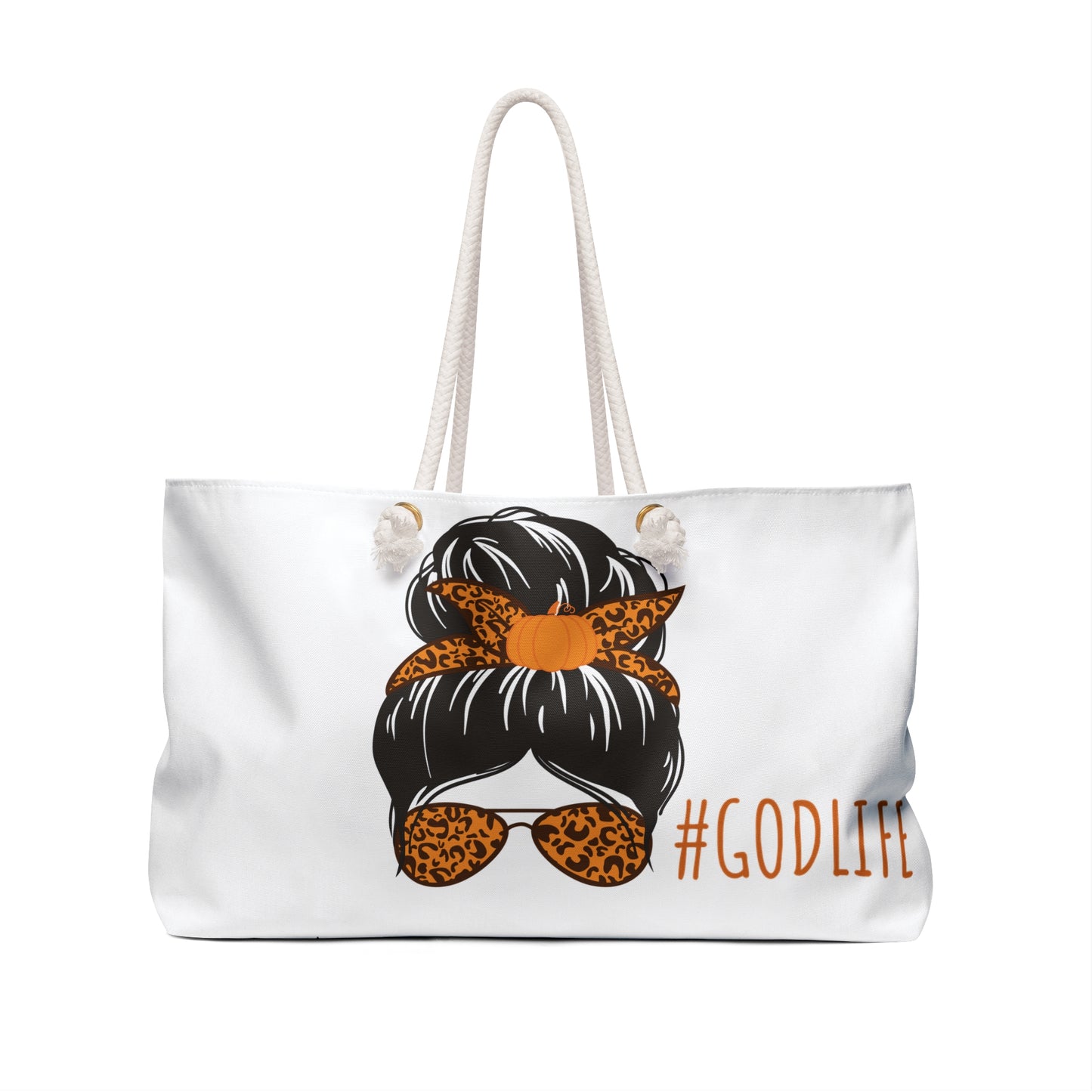 Pumpkin Spice Praise Weekender Tote Bag