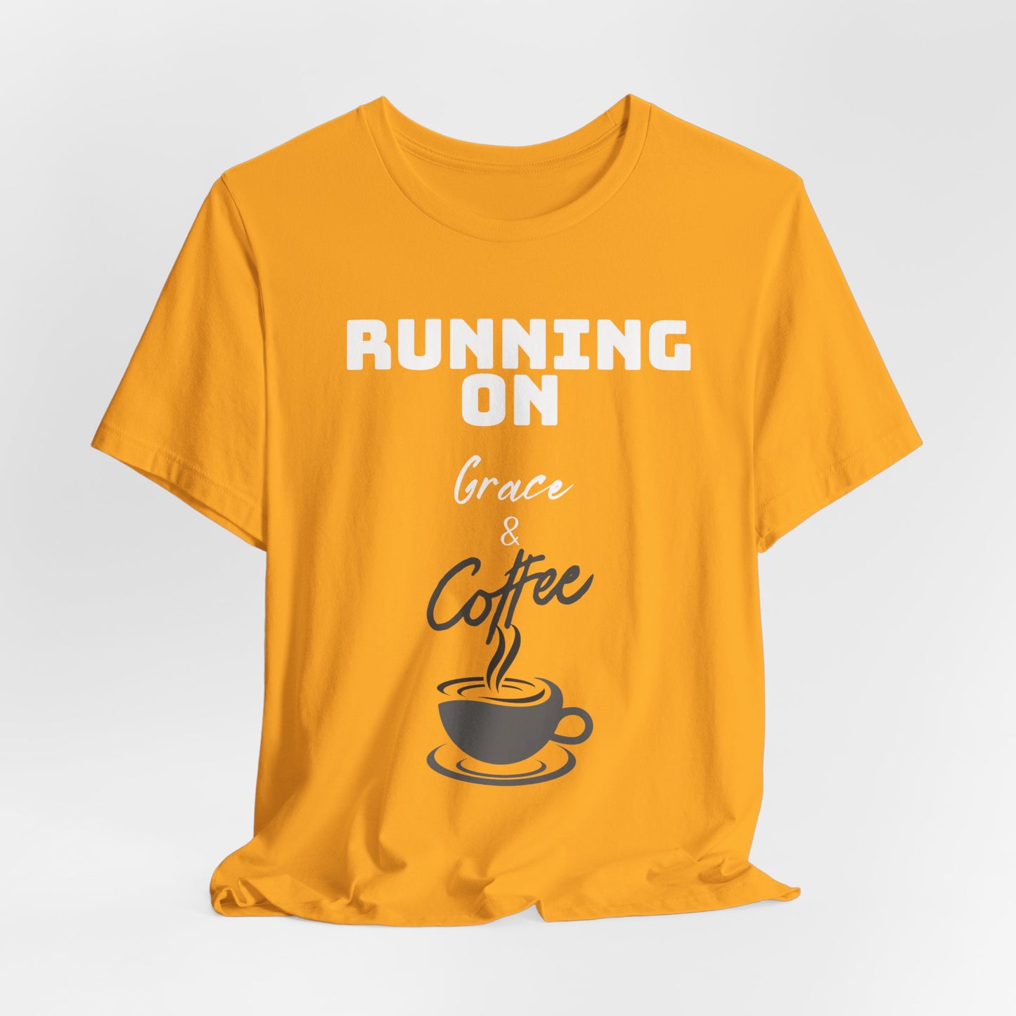 Running on Grace & Coffee Jersey Short Sleeve Tee