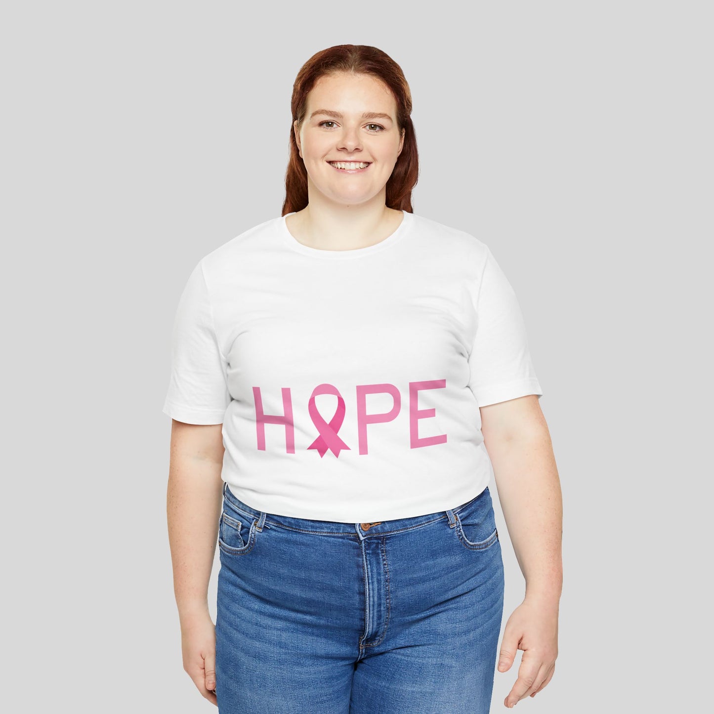 Hope Ribbon Unisex Jersey Short Sleeve Tee