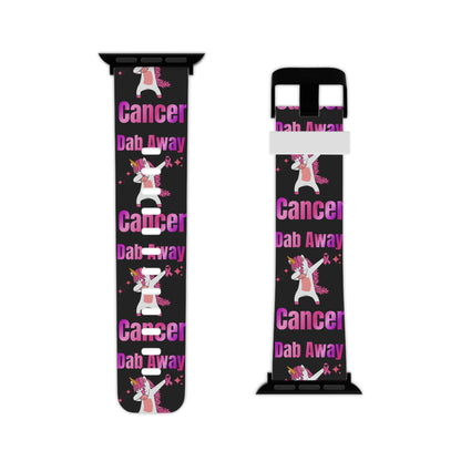 Dab Away Breast Cancer Awareness Apple Watch Band