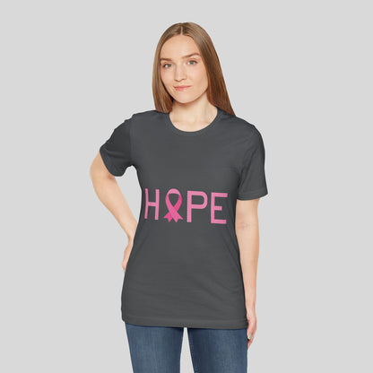 Hope Ribbon Unisex Jersey Short Sleeve Tee