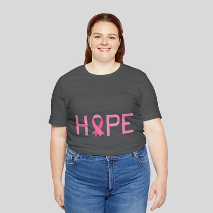 Hope Ribbon Unisex Jersey Short Sleeve Tee