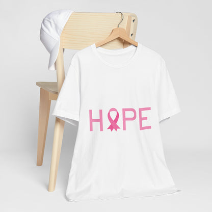 Hope Ribbon Unisex Jersey Short Sleeve Tee