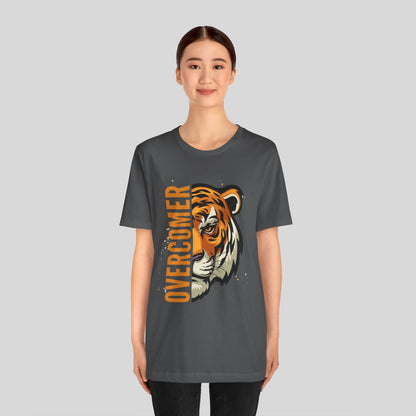 Overcomer Tiger Jersey Short Sleeve Tee