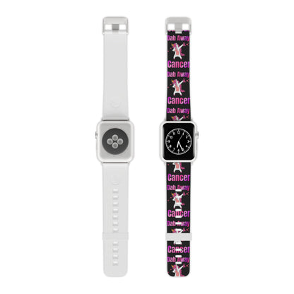 Dab Away Breast Cancer Awareness Apple Watch Band