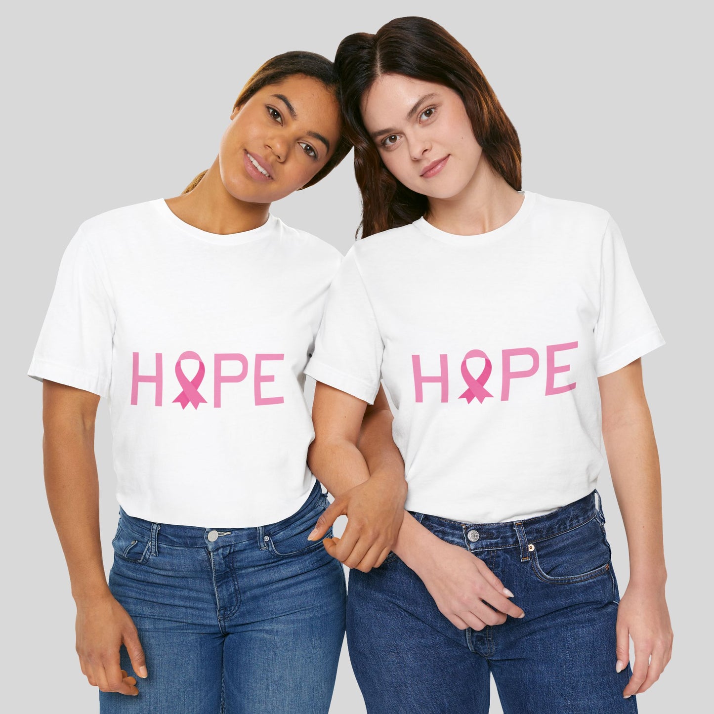 Hope Ribbon Unisex Jersey Short Sleeve Tee