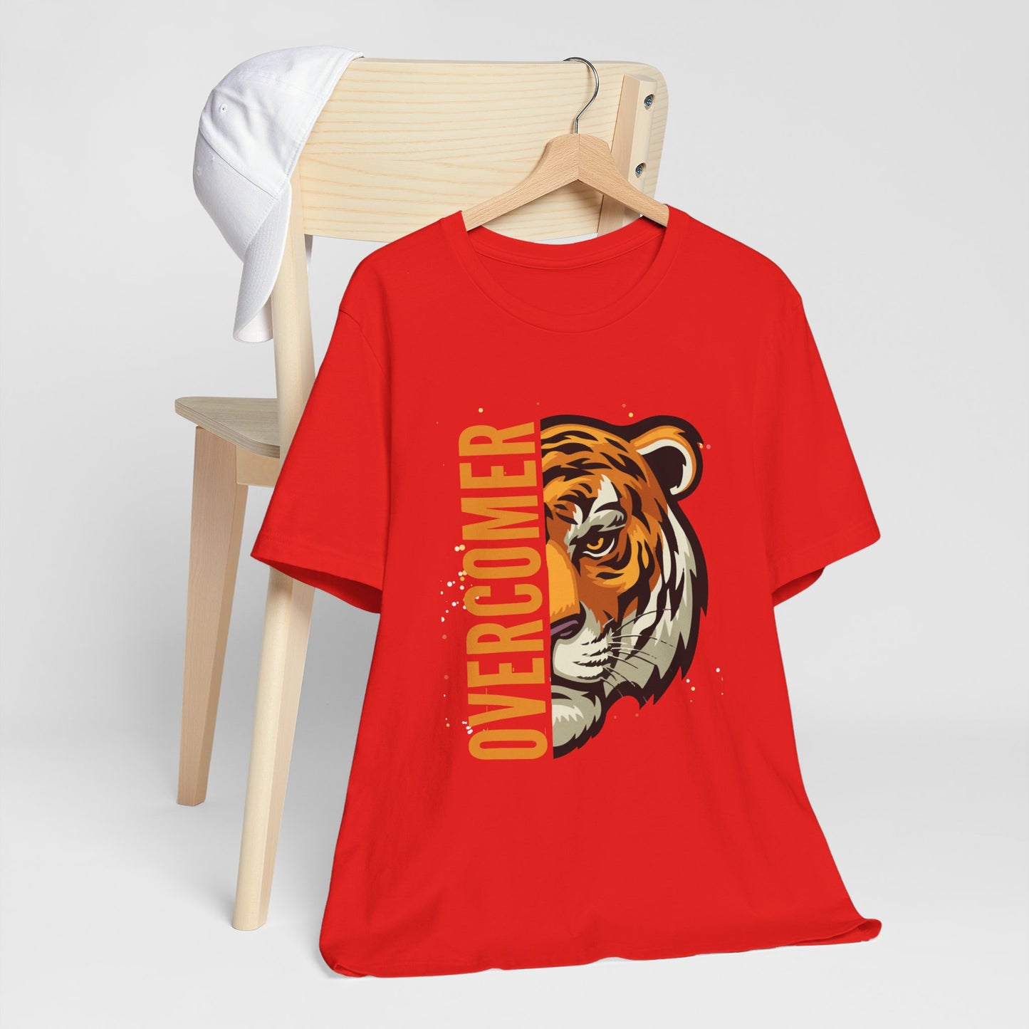 Overcomer Tiger Jersey Short Sleeve Tee