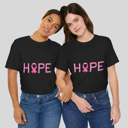 Hope Ribbon Unisex Jersey Short Sleeve Tee