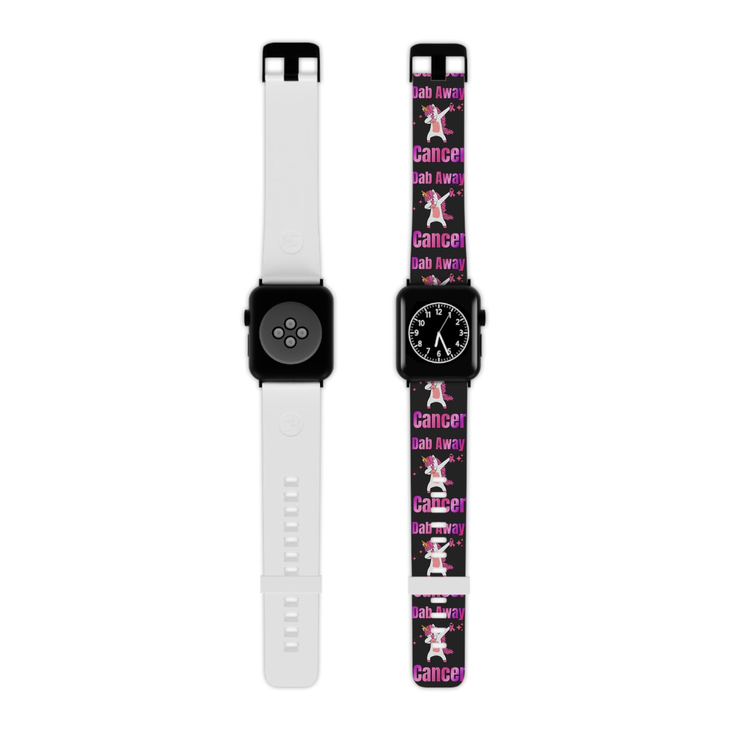 Dab Away Breast Cancer Awareness Apple Watch Band