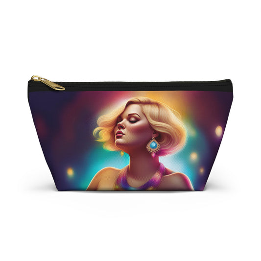 Radiant Glamour Pouch with T-Bottom