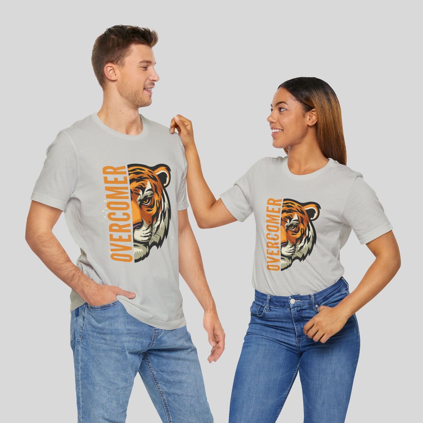 Overcomer Tiger Jersey Short Sleeve Tee