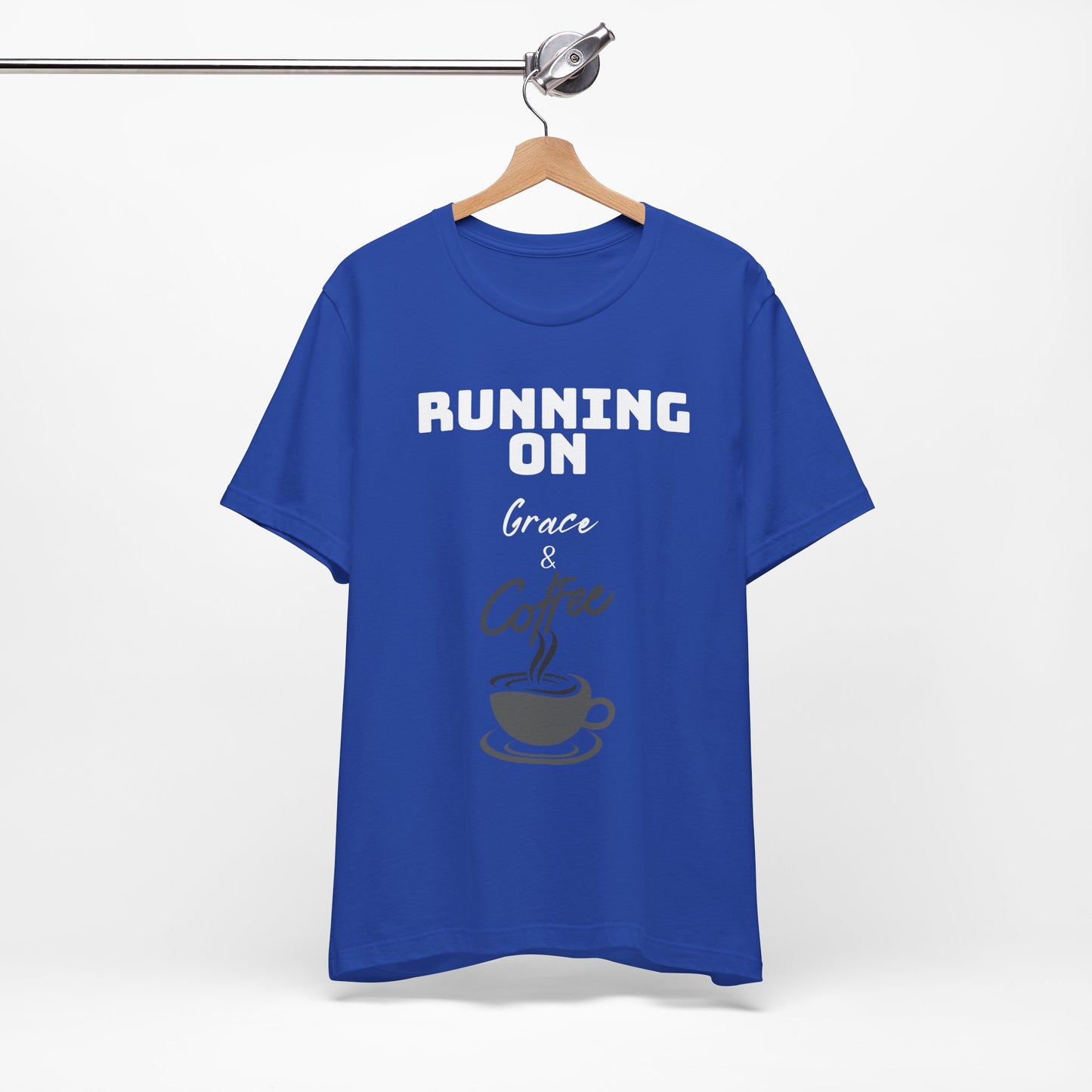 Running on Grace & Coffee Jersey Short Sleeve Tee